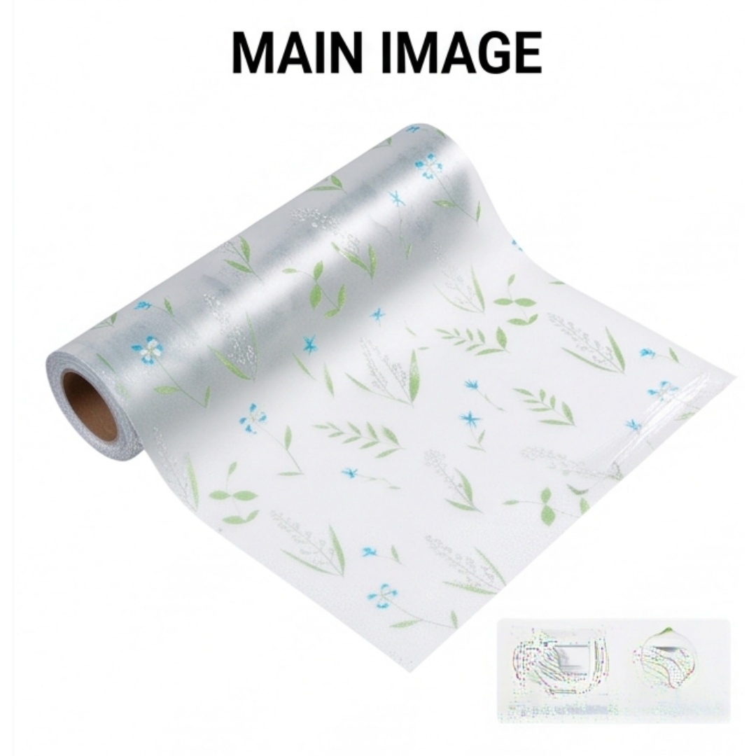 Window Insulation Film - Pellicola per Finestre Autoadesiva Blu con