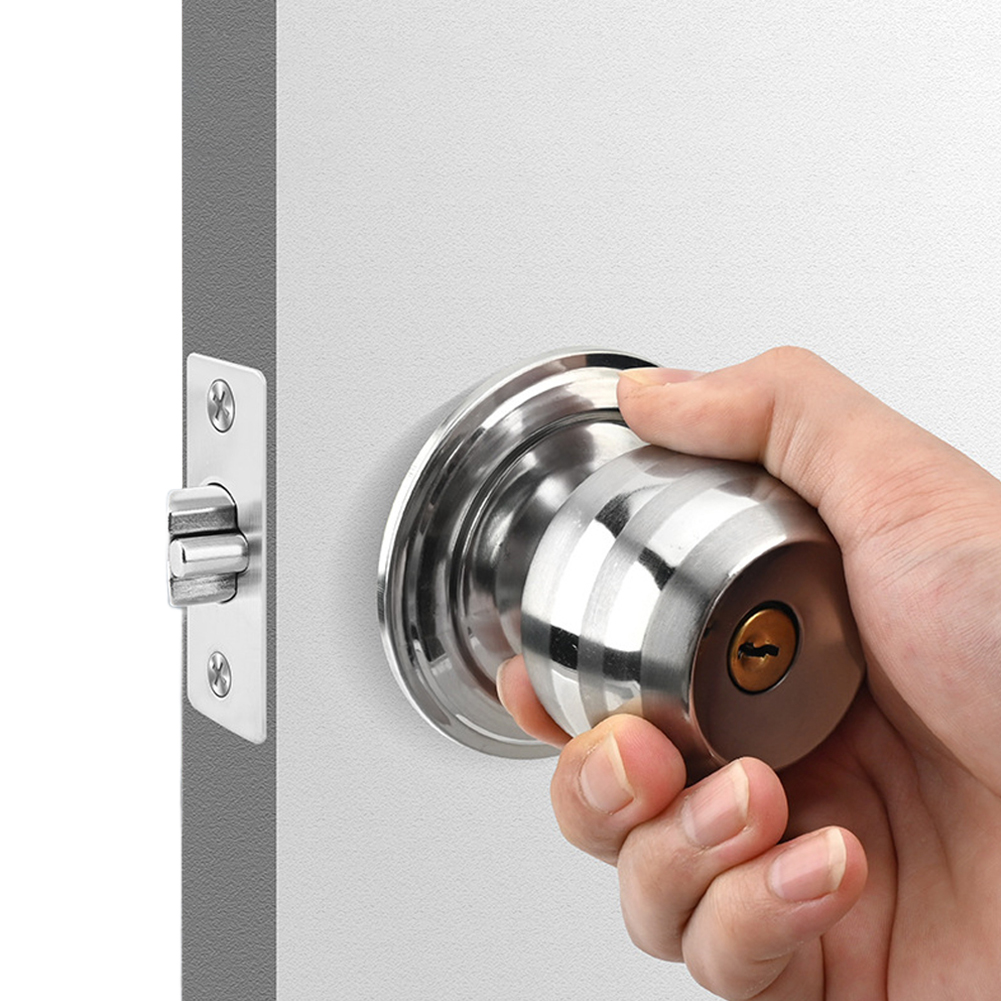 Door Knob Replacement - Maniglia a Sfera con Serratura, Pomelli