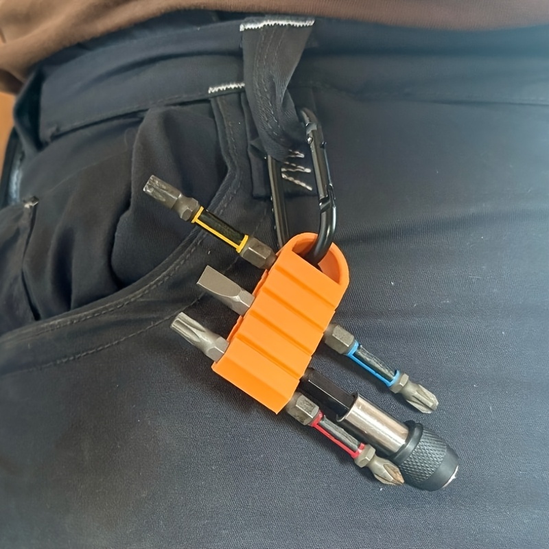 Home Improvement Handyman - Robusto Porta-Bit da Lavoro con Moschettone,