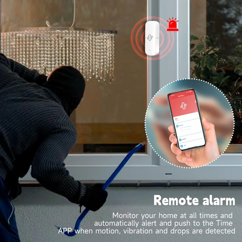 Smart ZigBee Sensore di Vibraz - Home Improvement Hardware recensione e prezzo