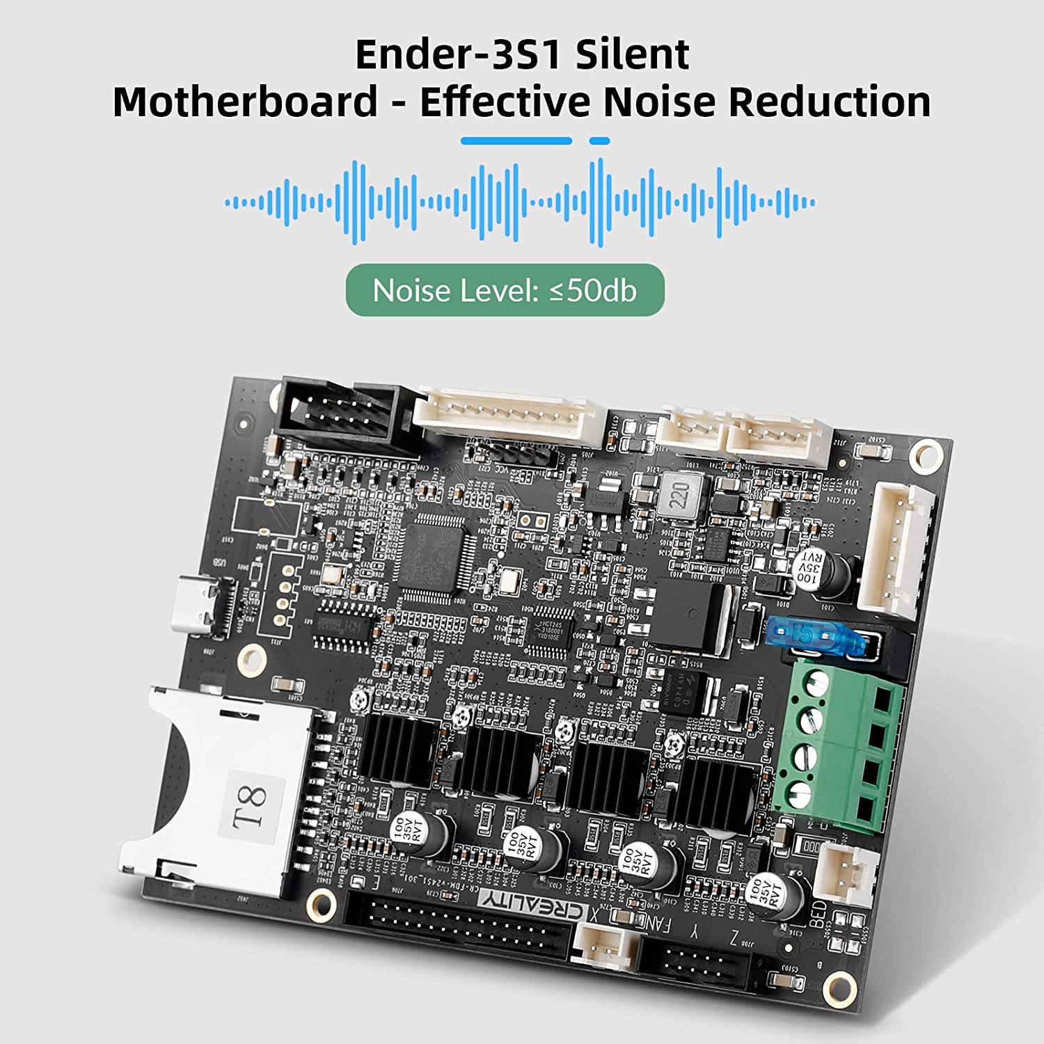 Scheda Madre Silenziosa Creali - Creality Printer Ender 3 recensione e prezzo
